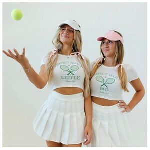 Perfect Match Big/Little Cropped Tees